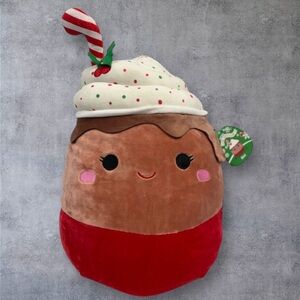 Squishmallow 18" Sivi the Peppermint Latte Drink Christmas Edition 2022